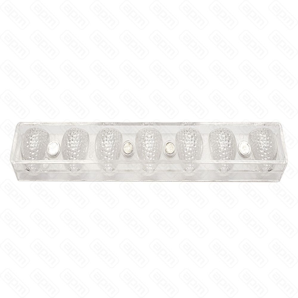 Форма для шоколада на магнитах Клубника 7 ячеек 2332 мм поликарбонат PL Proff Cuisine