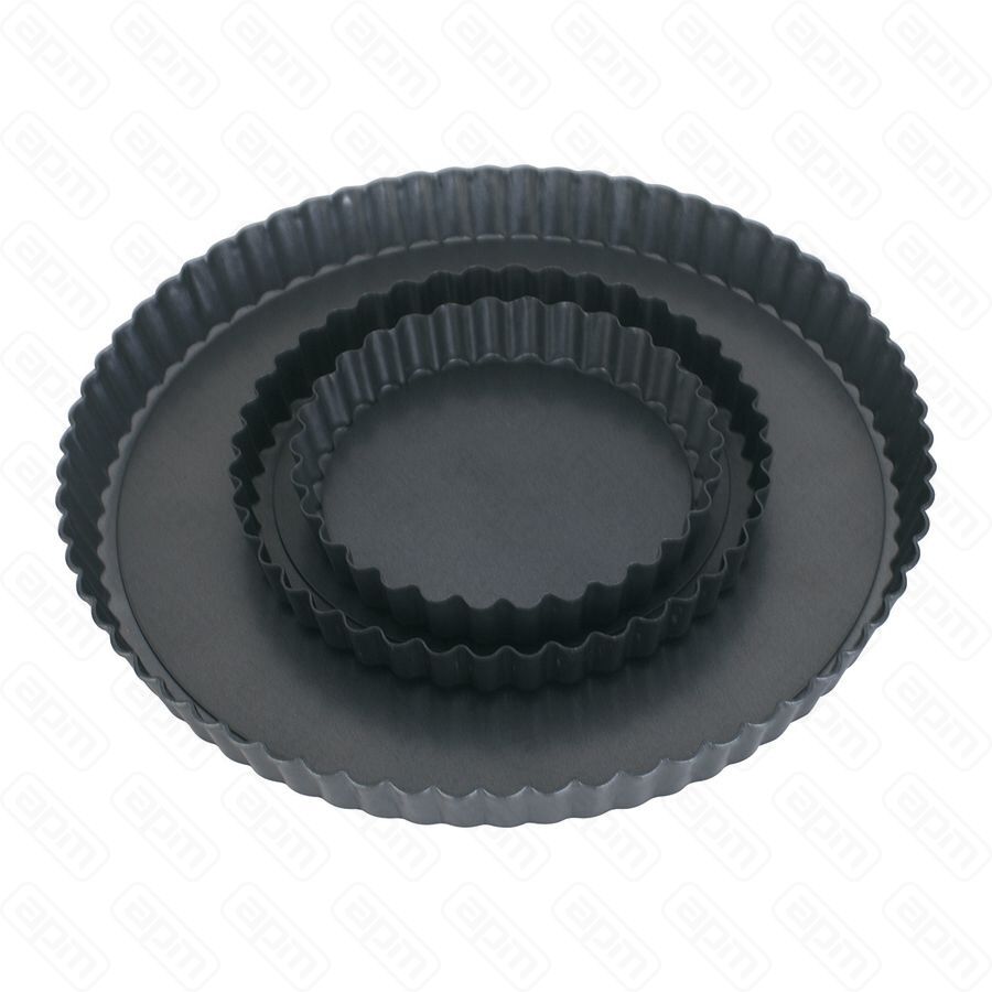 Форма для выпечки рифленый край съемное дно d 165 см h 2 см