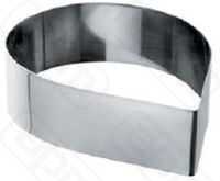 Форма-резак Капля 1175 см h 5 см нержавейка Россия