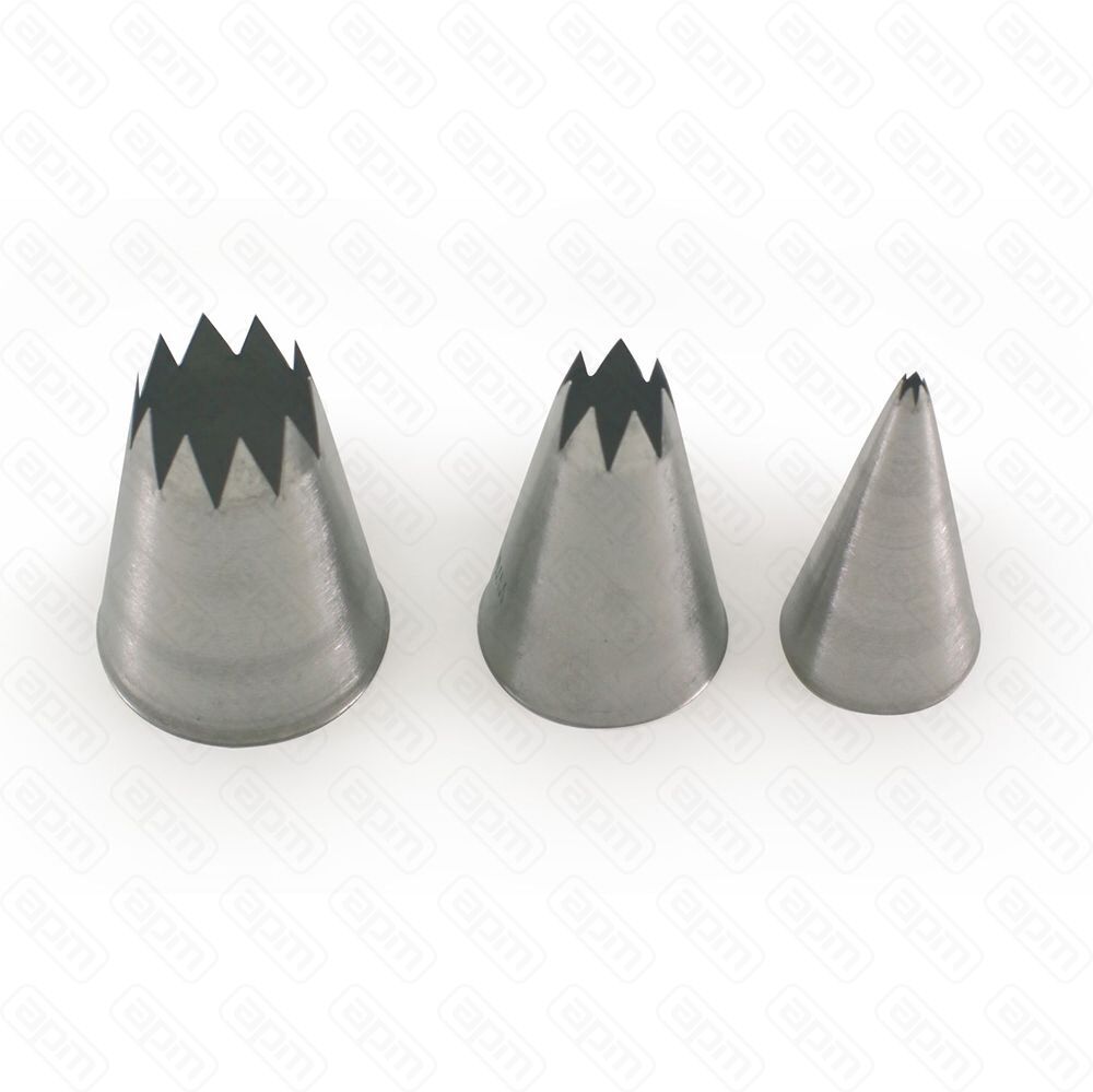 Насадка для кондитерского мешка Martellato Звезда d 7 мм металл Италия