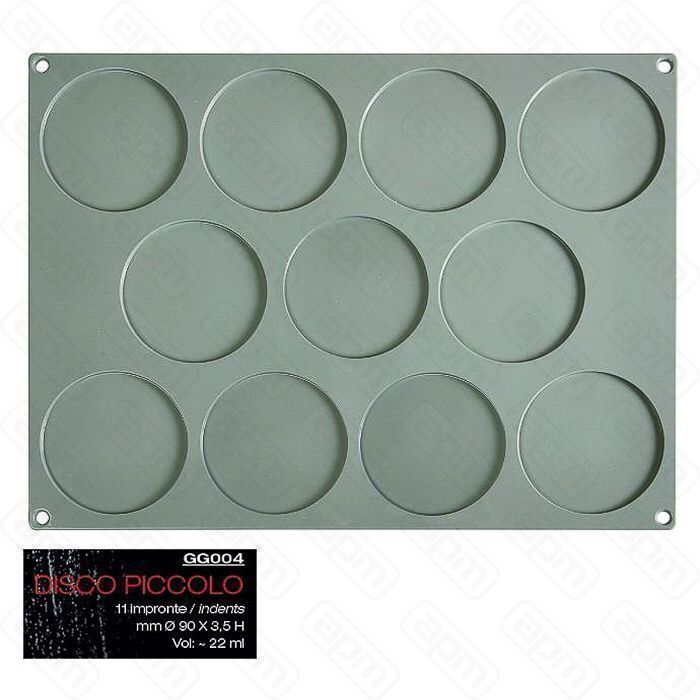 Форма кондитерская Pavoni 4030 см силикон р-р ячейки 90 мм h 35 мм Италия