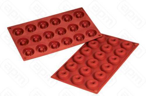 Форма силиконовая PL Proff Cuisine Саварин 18 ячеек d 40 мм h 12 мм 30175 см