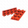 Форма силиконовая PL Proff Cuisine Сердце 8 ячеек d 60 мм h 35 мм 30175 см