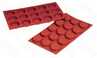 Форма силиконовая PL Proff Cuisine Флан 15 ячеек d 50 мм h 14 мм 30175 см