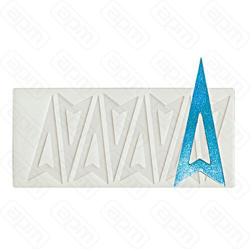 Силиконовая форма Треугольник 8 ячеек 11045 мм PL Proff Cuisine