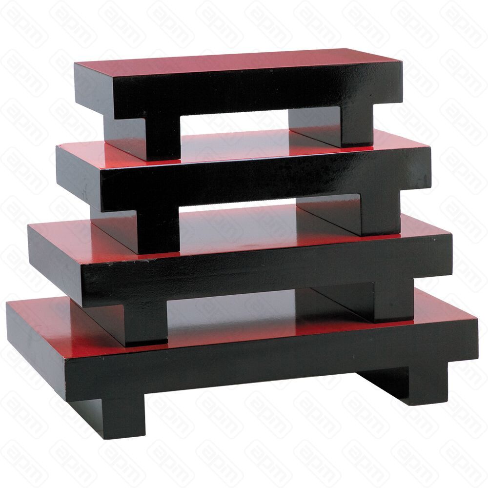 Блюдо для суши 30205 см красное PL Proff Cuisine