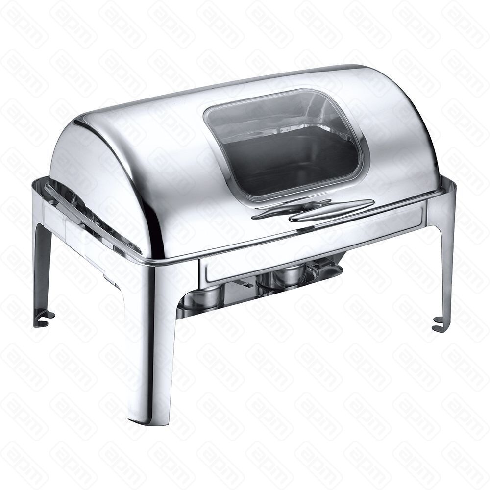 Мармит с откидной крышкой и обзорным стеклом9л 63545544 см  PL Proff Cuisine