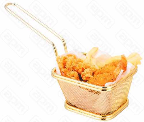 Корзинка для подачи Gold 105965 см металл PL Proff Cuisine