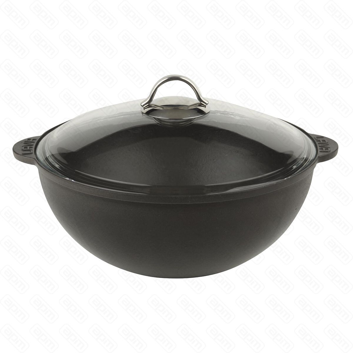 Казан d30 см 62  л с стеклкрышкой  LAVA