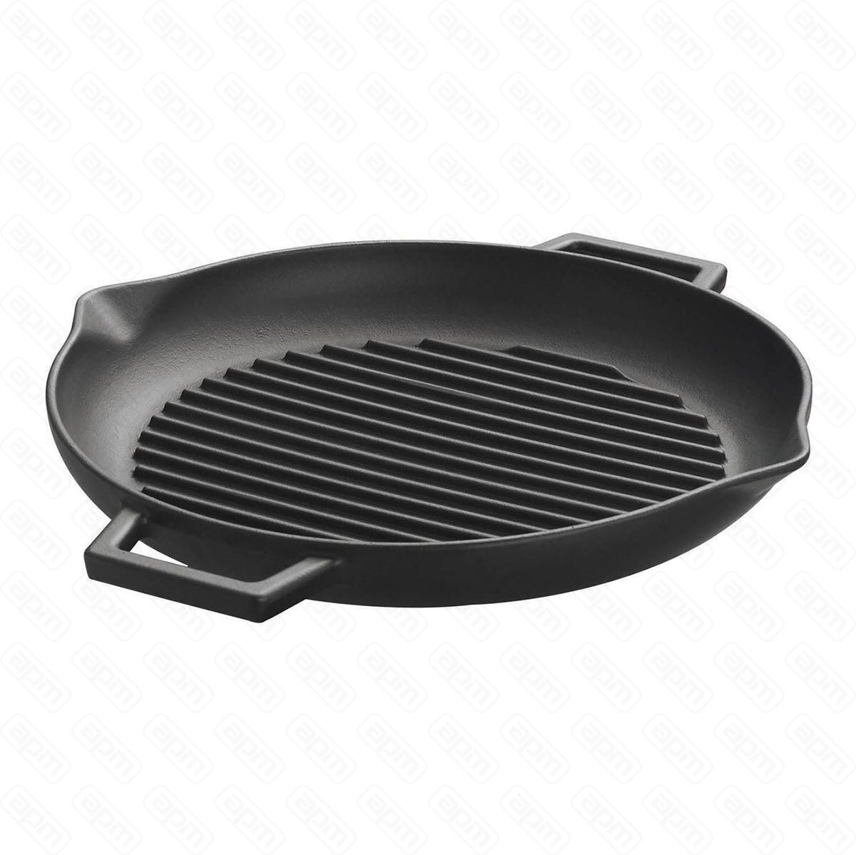 Сковорода гриль c ручками круглая d265смчугун LAVA