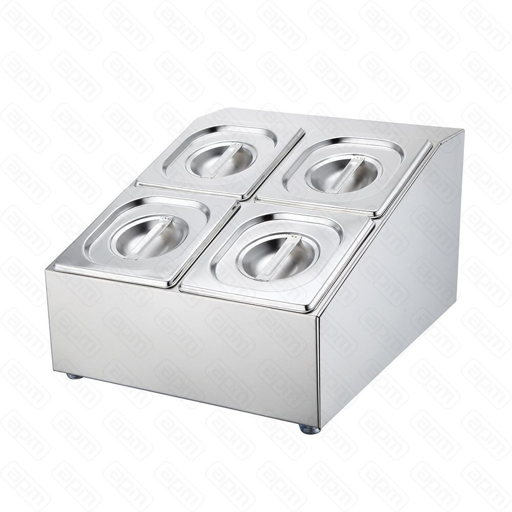 Подставка металлическая 4253423 см  4 гастроемкости GN 16-100 мм PL Proff Cuisine