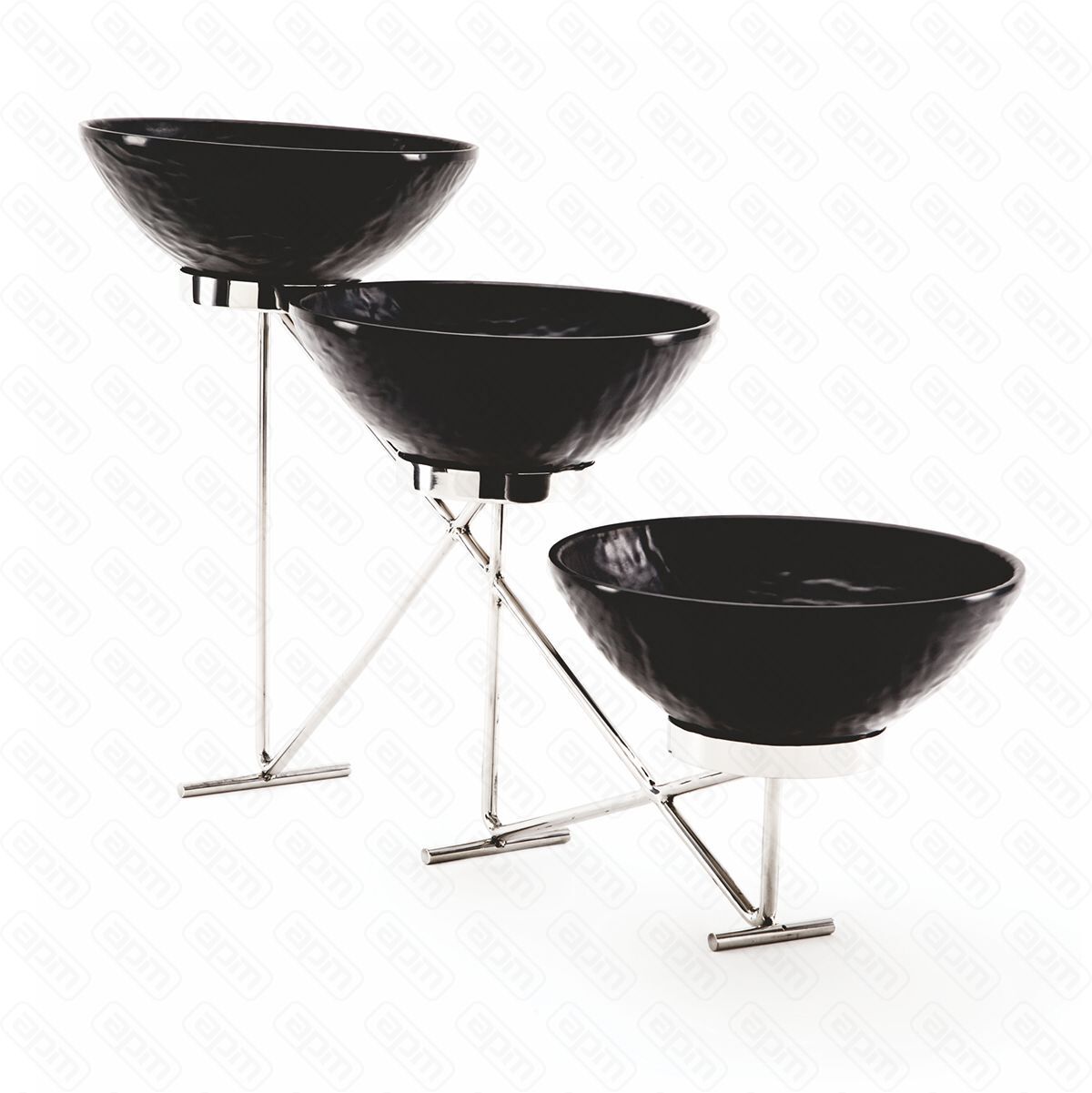 Стойка металлическая для выкладки  три салатника  11k 651233 см  PL--Hotelware