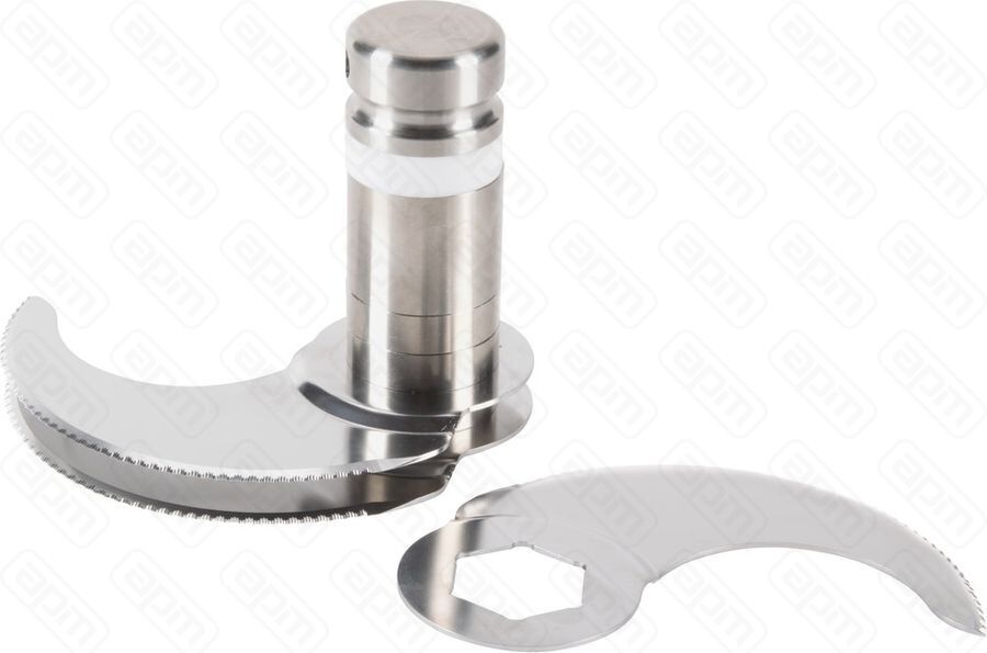 Нож с мелкими зубцами с тремя лезвиями арт 57072