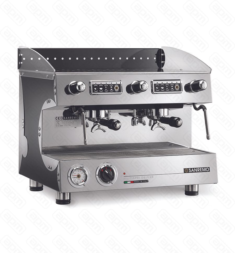 Кофемашина Sanremo Capri SED DLX автомат 2 гр чрная