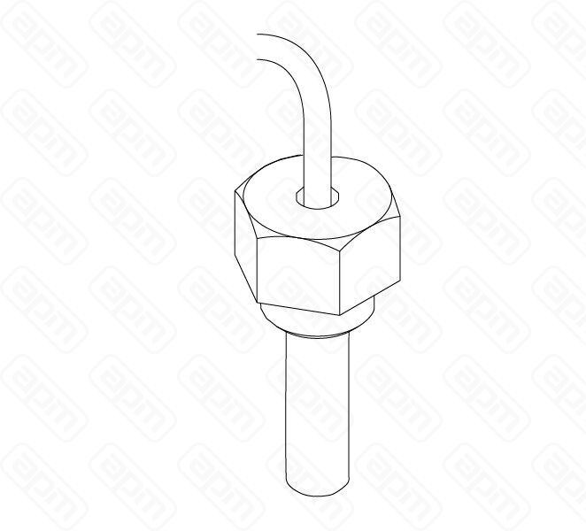 Датчик температуры 100 14 М AISI316L Sanremo арт10112284A