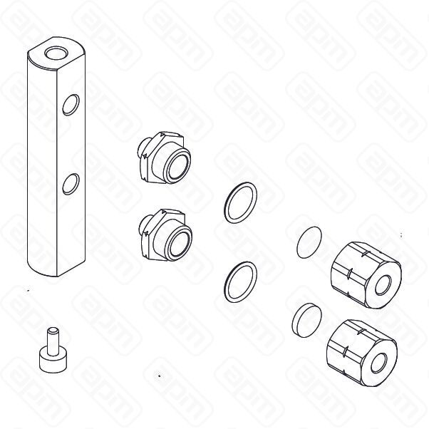 Набор жиглера твердого типа 2 гр Sanremo арт KMASGIGLF182