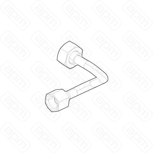 Трубка левой паровой форсунки 2-3гр D8 Sanremo арт10009530A