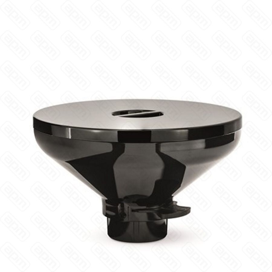 Бункер для кофейных зерен 300 г низкий темно-серый без ГТД