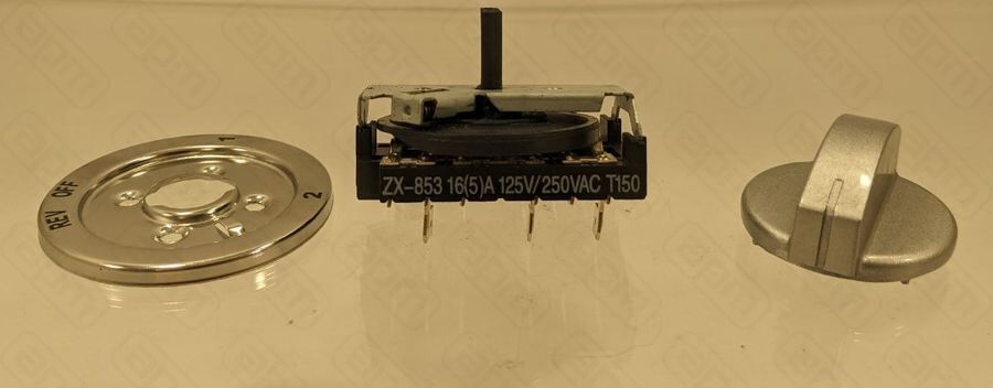 Переключатель поворотный ZX-853 165A 125V250VAC T150
