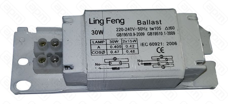 Дроссель для ламп IK281-2x15W