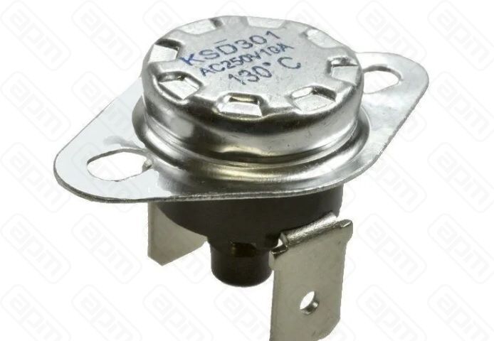 Термостат биметаллический KSD-301-R-G-130