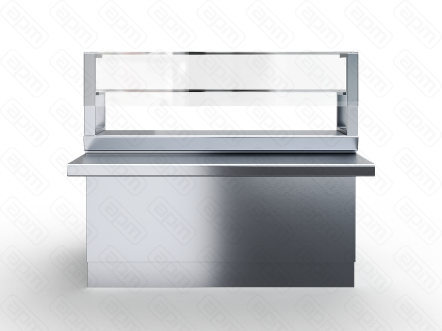 Мармит 1-х блюд М1ИЧ-3К-15 индукционный 3-х конфорочный 1500