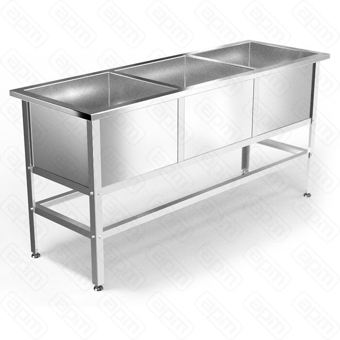 Ванна моечная GPsteel ВМ-3430-э-GP