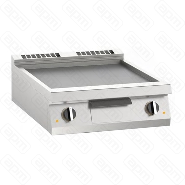 Поверхность жарочная SILKO NEBE74TL гладкая с бортиком 800х730х320 ELECTRIC FRY TOP 80 SMOOTH TOP VERSION