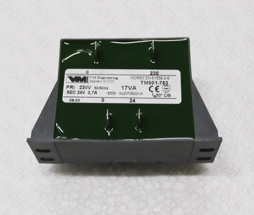 Трансформатор электрический вход 230В выход 24В ELECTRIC TRANSFORMER ENTRY 230V EXIT 24V