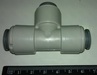 JG-коннектор тройной CARTRIDGE IN JG 8MM OUT JG8MM WITH RED FLOW REDUCER