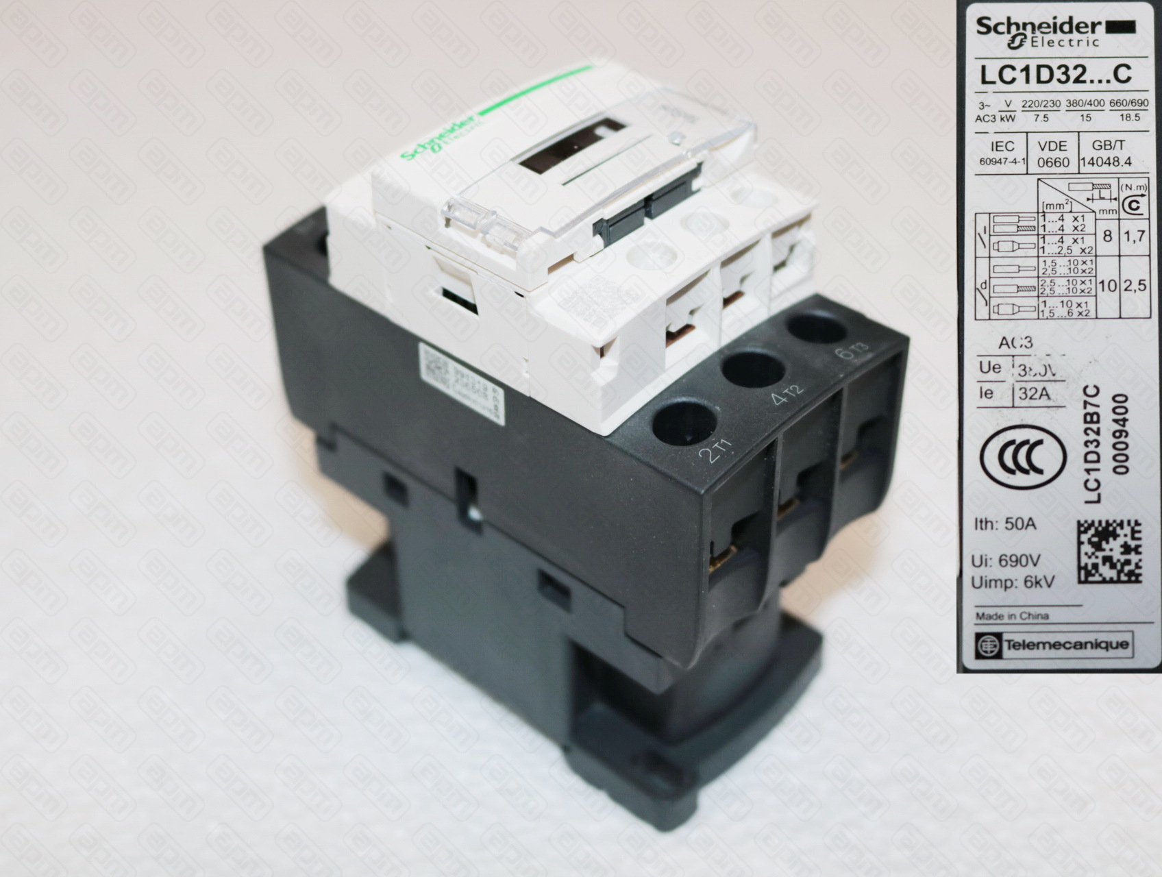 Контактор переменного тока NTP14ESF AC CONTACTOR