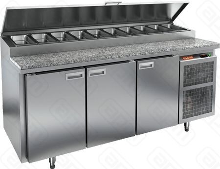 СТОЛ ДЛЯ ПИЦЦЫ HICOLD PZ1-111GN 13 КАМЕНЬ