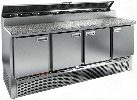 СТОЛ ДЛЯ ПИЦЦЫ HICOLD PZE2-1111GN 16 КАМЕНЬ