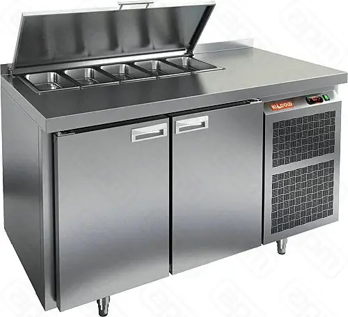 Стол охлаждаемый высокотемпературный тип HT модель SL1-11GN З 13 с крышкой