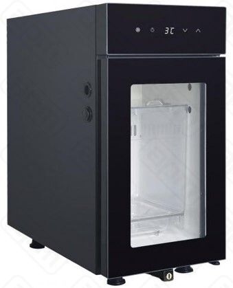 Холодильник для молока ICEBOX BR9CN 9л c контейнером стекло
