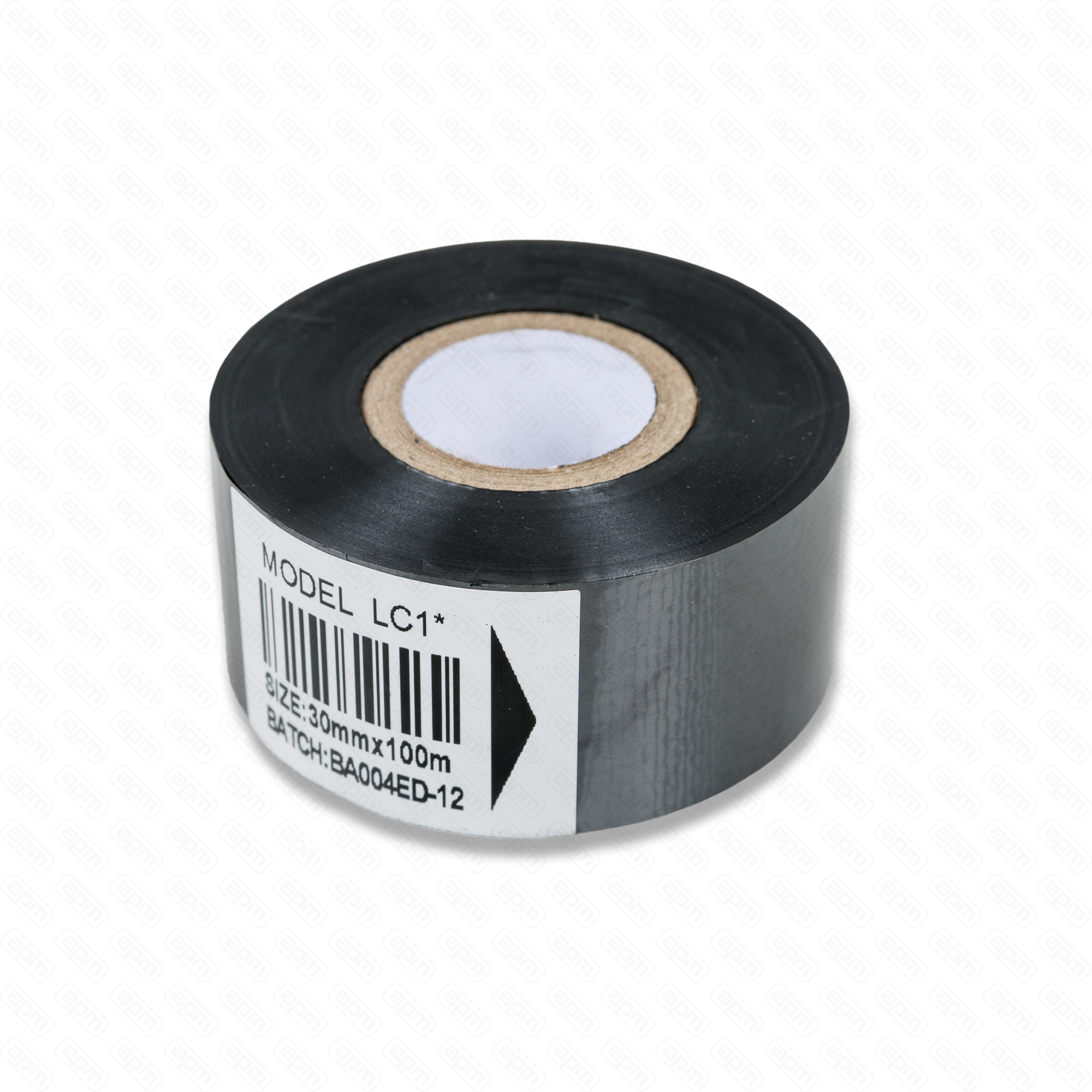 Термолента 30мм122м черная Chineese type LC1