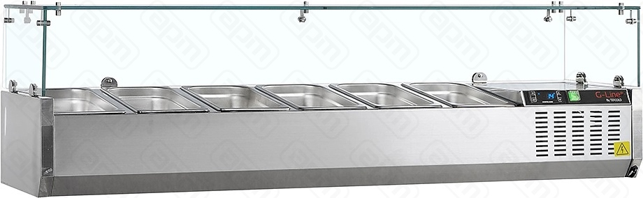 ВИТРИНА ХОЛОДИЛЬНАЯ НАСТОЛЬНАЯ TEFCOLD GVC38-150