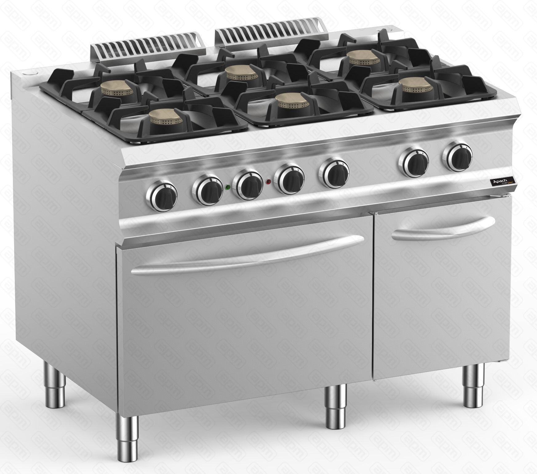 ПЛИТА ГАЗОВАЯ 900 СЕРИИ APACH CHEF LINE GLRRG129FEXXLP
