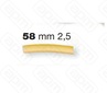 ФОРМА LA MONFERRINA ДЛЯ Р6P12 BUCATINISEDANINI LISCI 25 MM 58 БРОНЗА