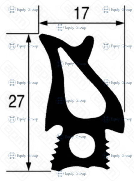 УПЛОТНЕНИЕ ДВЕРИ RATIONAL 2000398P ДCM-SCC201