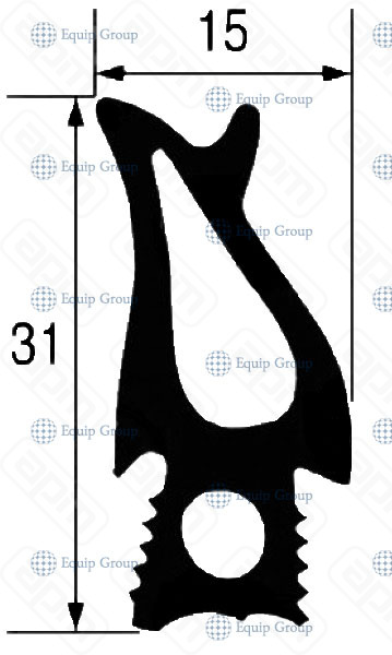 УПЛОТНЕНИЕ ДВЕРИ RATIONAL 51051021Р