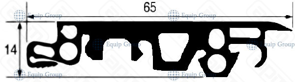 УПЛОТНЕНИЕ ДЛЯ ТЕЛЕЖКИ RATIONAL 8701545S