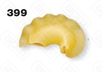 ФОРМА LA MONFERRINA ДЛЯ P6P12 CRESTE DI GALLO LISCE 6 ММ 399 БРОНЗА